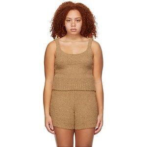 Skims knit cozy tank top